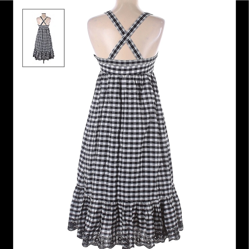 J crew gingham dress size 4 - Picture 9 of 9